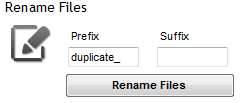 5. Rename Files (Pro version Only)