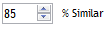 1. Find Similar Images by %
