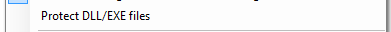 3. Protect DLL/EXE files