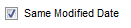 7. Same Modified Date check