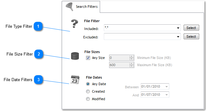 Search Filters