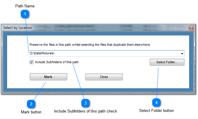 Select by Location window