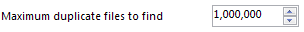 6. Maximum duplicate files