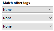 4. Match other audio tags