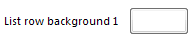 8. List row background 1 button