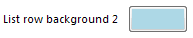 9. List row background 2 button