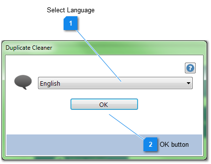 Language Selection