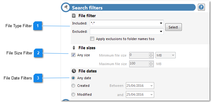 Search Filters