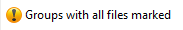 2. Display Groups with all files marked tool